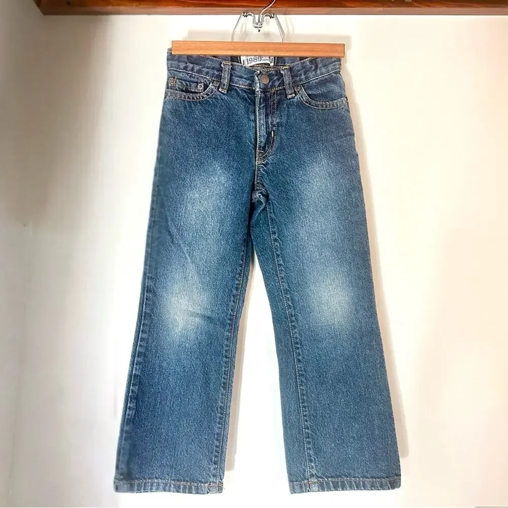 The Children’s Place Place 1989 Bootcut Jeans Boys Size 6 Adjustable Waist